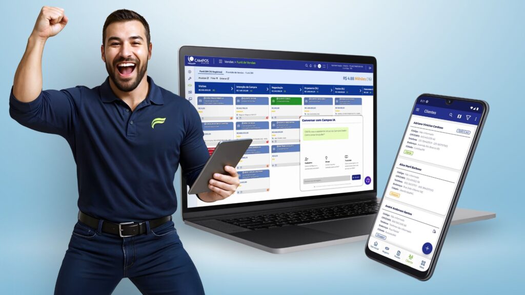 Automação no CRM: Conheça o CRM Campos Dealer