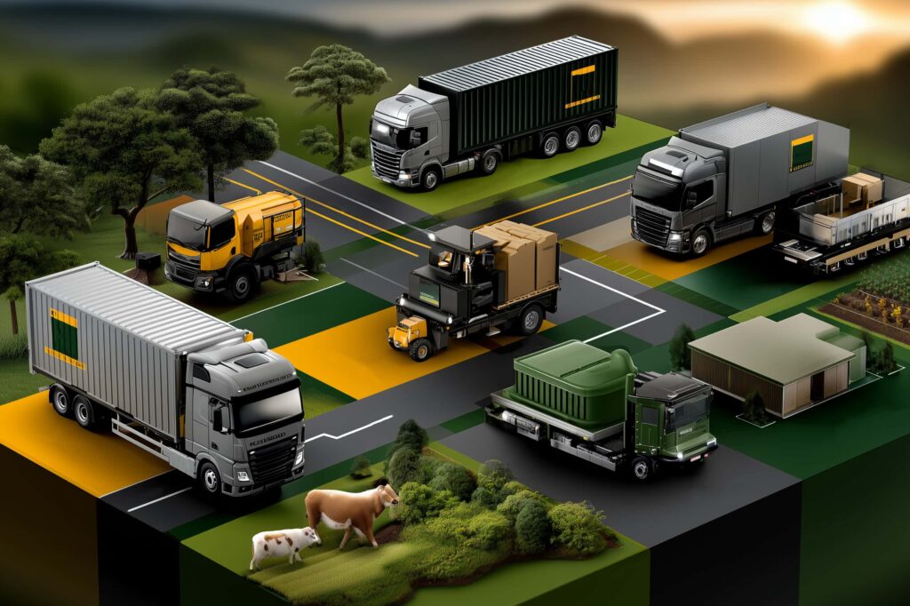 Rede distribuição de peças agro