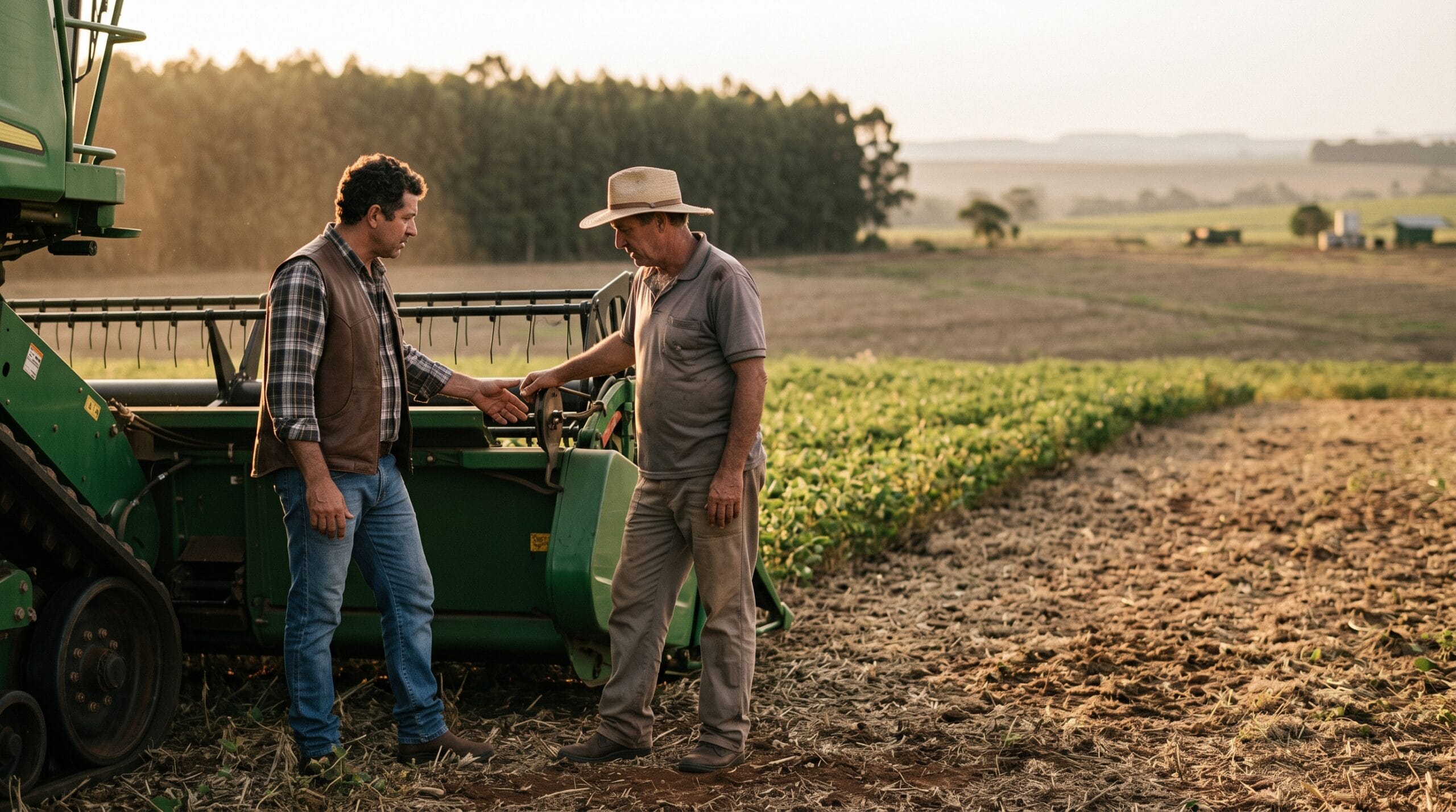 Venda consultiva de máquinas agrícolas